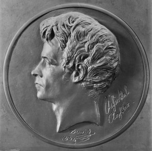 Karl Friedrich Schinkel, 1834 (brons)